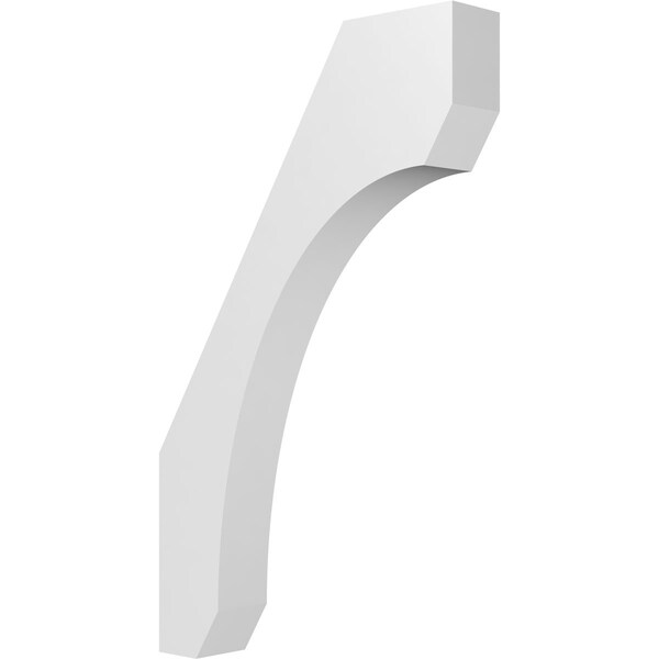 Ekena Millwork 3 1/2-in. W x 18-in. D x 30-in. H Legacy Architectural Grade PVC Knee Brace BRCP035X18X30LEC - main